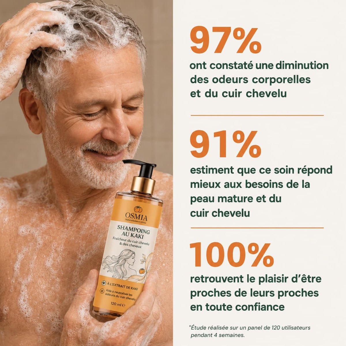 OSMIA │ Shampoing Anti-Odeurs au Kaki