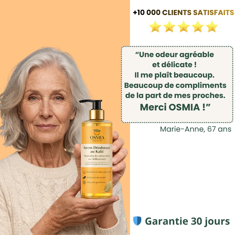 OSMIA │ Gel Nettoyant Anti-Odeurs au Kaki